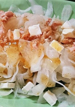 大根チーズサラダ-レシピのメイン写真