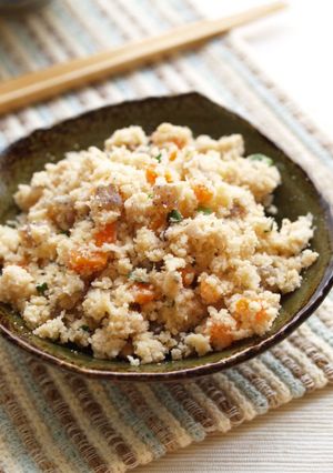 松茸風味の卯の花煮-レシピのメイン写真
