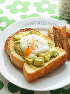 アボカドチーズトースト-レシピのメイン写真