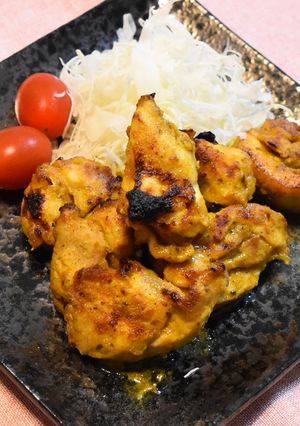 簡単★魚焼グリルで作るタンドリーチキン-レシピのメイン写真