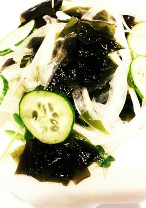 新玉ねぎとワカメのサラダ-レシピのメイン写真
