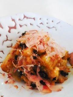 焼きなすとわかめのみそだれ和え-レシピのメイン写真