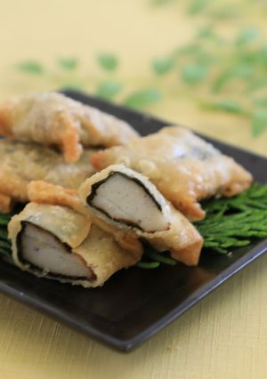 餃子の皮でサックリつけアゲアゲ↑-レシピのメイン写真