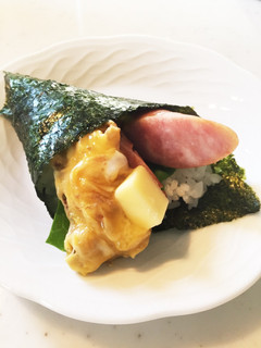 朝食みたいな手巻き寿司-レシピのメイン写真