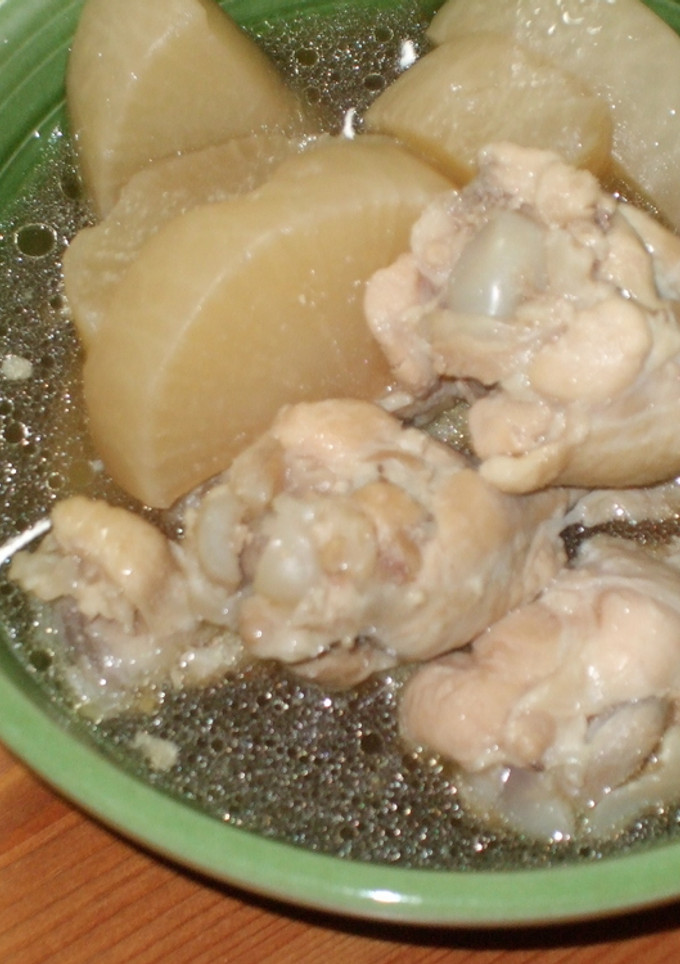 子供たちの好きな鶏肉と大根の煮物-レシピのメイン写真