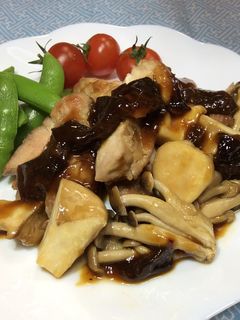 鳥もも肉のプルーンソースソテー-レシピのメイン写真