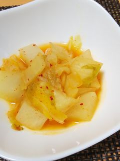 【龍愛】大根とキムチの煮物-レシピのメイン写真