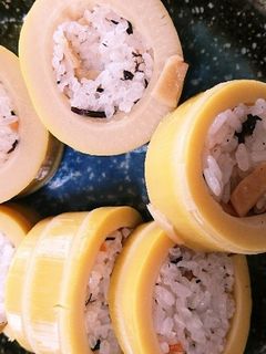 たけのこまるごと消費たけのこ寿司-レシピのメイン写真