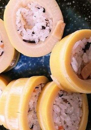 たけのこまるごと消費たけのこ寿司-レシピのメイン写真