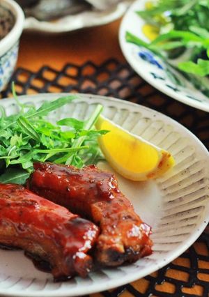 バックリブのマーマレード煮*ストウブ使用-レシピのメイン写真