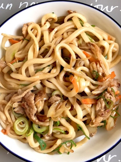 明太焼きうどん-レシピのメイン写真