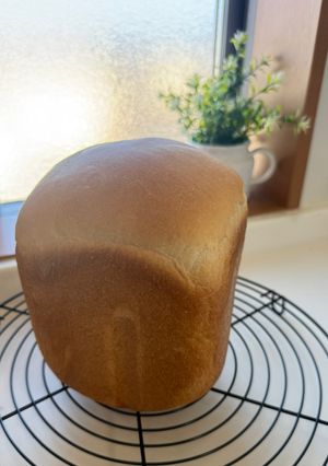 そのままで美味しい！しっとりリッチ食パン-レシピのメイン写真