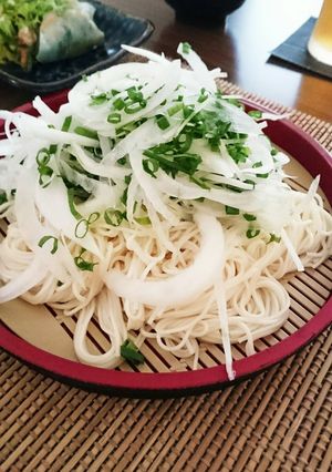 さっぱり、新玉そうめん♪-レシピのメイン写真