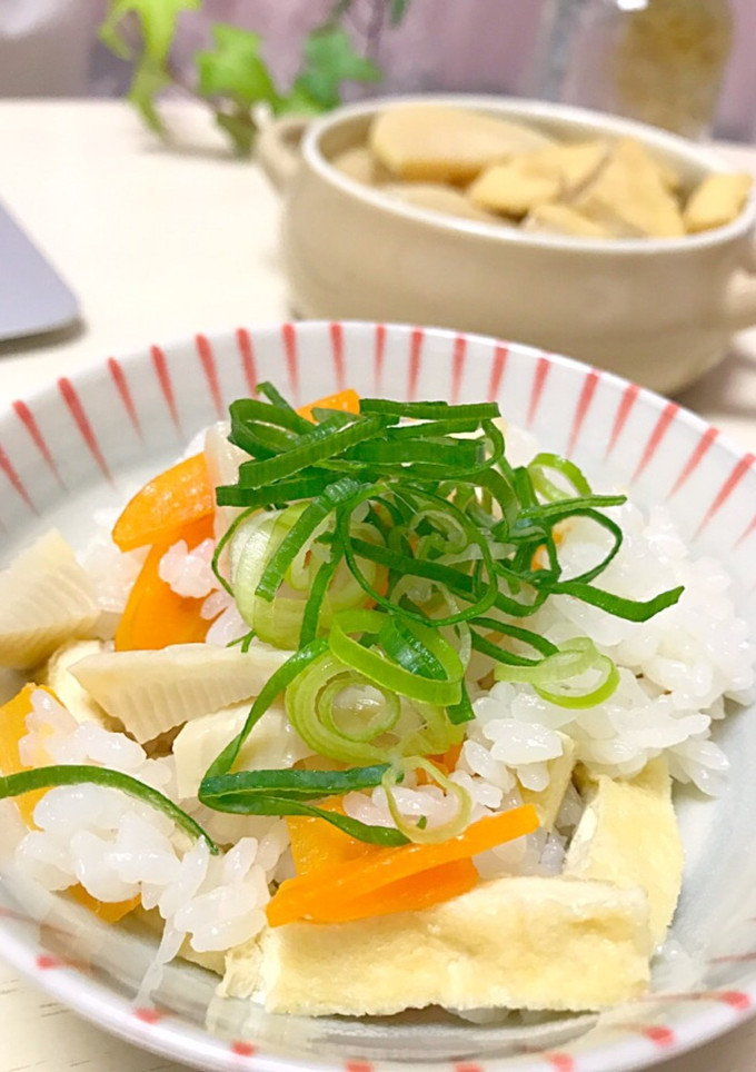炊き込みご飯 〜旬のたけのこ〜-レシピのメイン写真