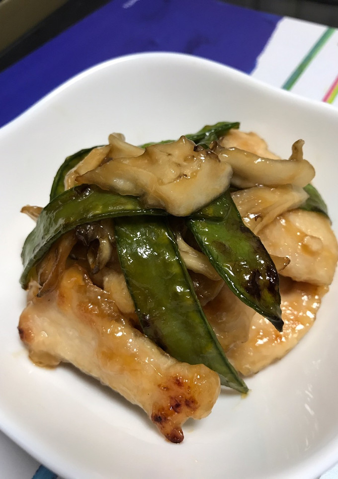 やわらか鶏むねの照り焼き風-レシピのメイン写真