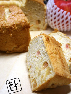 素敵♪煮りんごのシフォンケーキ-レシピのメイン写真