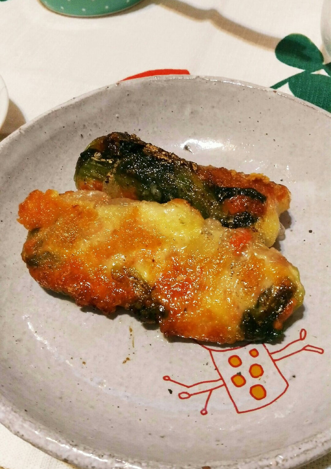 ♡ほうれん草と鮭フレークチーズ生春巻き♡-レシピのメイン写真