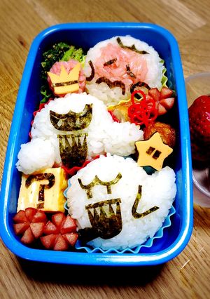 キャラ弁 キングテレサ(スーパーマリオ)-レシピのメイン写真