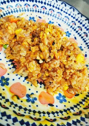 簡単早い☆オムライス風ご飯-レシピのメイン写真