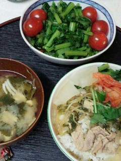 筍豚丼(血管ダイエット1109)-レシピのメイン写真