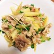 ☆豚スライスの和風変わり炒め☆