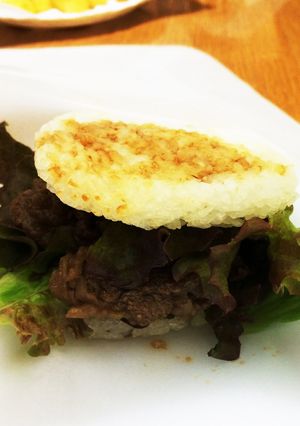 モス風焼肉ライスバーガー☆お弁当にも♪-レシピのメイン写真