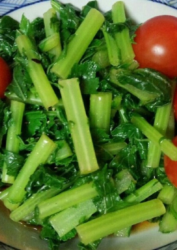 大根菜のお浸し（血管ダイエット1110）-レシピのメイン写真