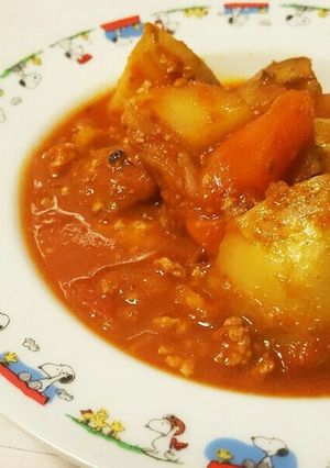 トマじゃが～洋風肉じゃが-レシピのメイン写真