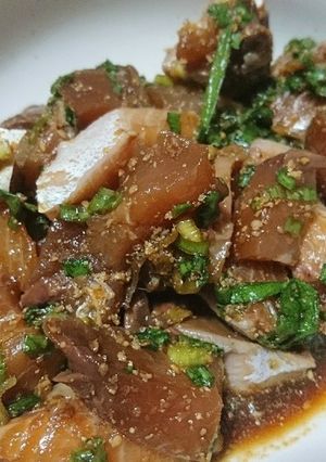 ブリの胡麻和え-レシピのメイン写真