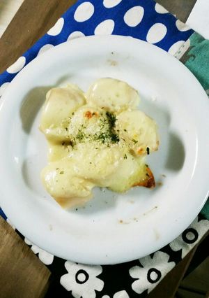 ホタテ風かまぼこのチーズ焼き-レシピのメイン写真