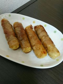 ちくわで節約☆照り焼き肉巻き☆-レシピのメイン写真
