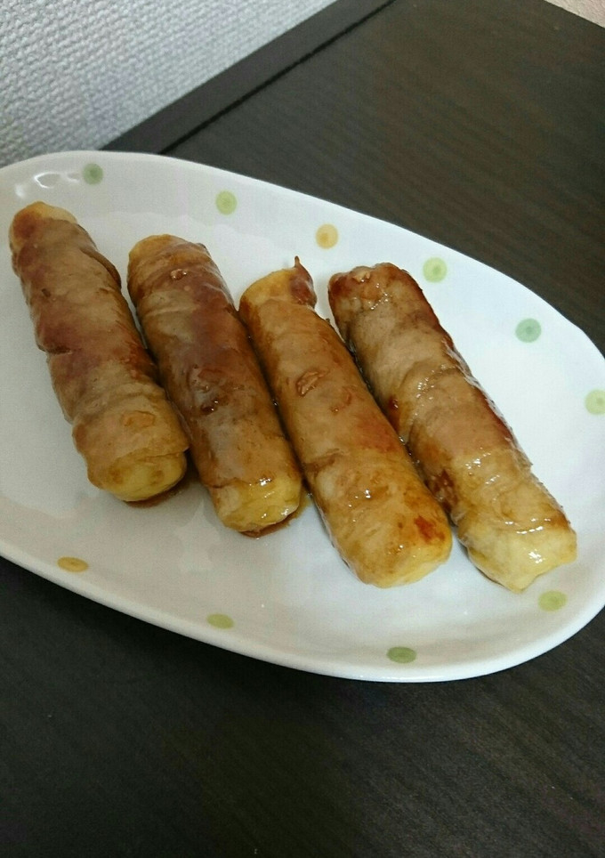 ちくわで節約☆照り焼き肉巻き☆-レシピのメイン写真