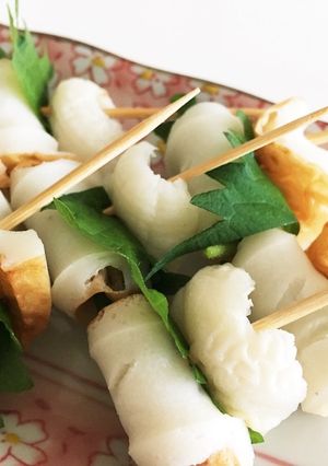 竹輪と青じそのクルクルロール-レシピのメイン写真