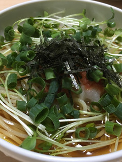 明太子おろし和風スープパスタ-レシピのメイン写真