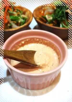 美味♡ピザソース風シーザードレッシング-レシピのメイン写真