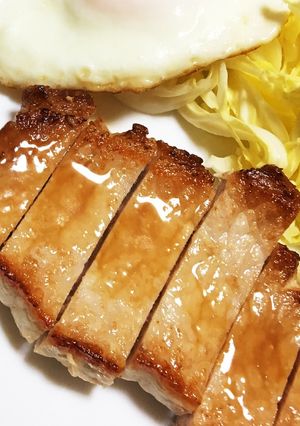 脂身もサクサク美味しいトンテキ-レシピのメイン写真