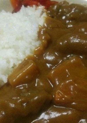 ゴロゴロ肉巻きカレーライス♪-レシピのメイン写真