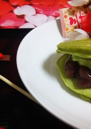 至福の☆抹茶のクリームあんどらやき-レシピのメイン写真