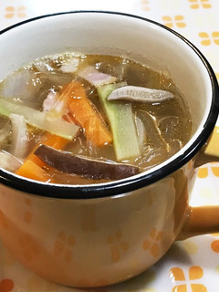 簡単☆春雨と野菜の中華スープ-レシピのメイン写真