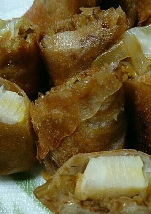 たけのこの春巻き♡焼きそば入り♡-レシピのメイン写真