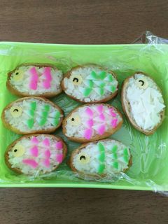 鯉のぼりいなり-レシピのメイン写真