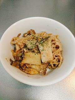 きのこのたらこバター醤油-レシピのメイン写真