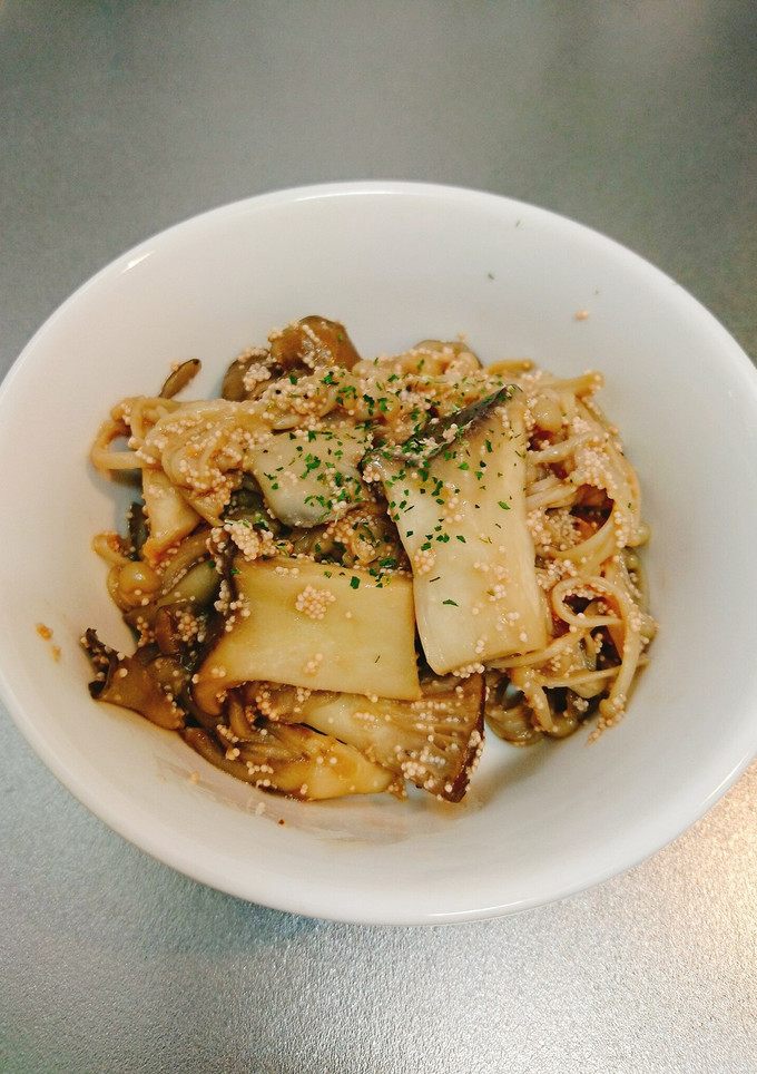 きのこのたらこバター醤油-レシピのメイン写真