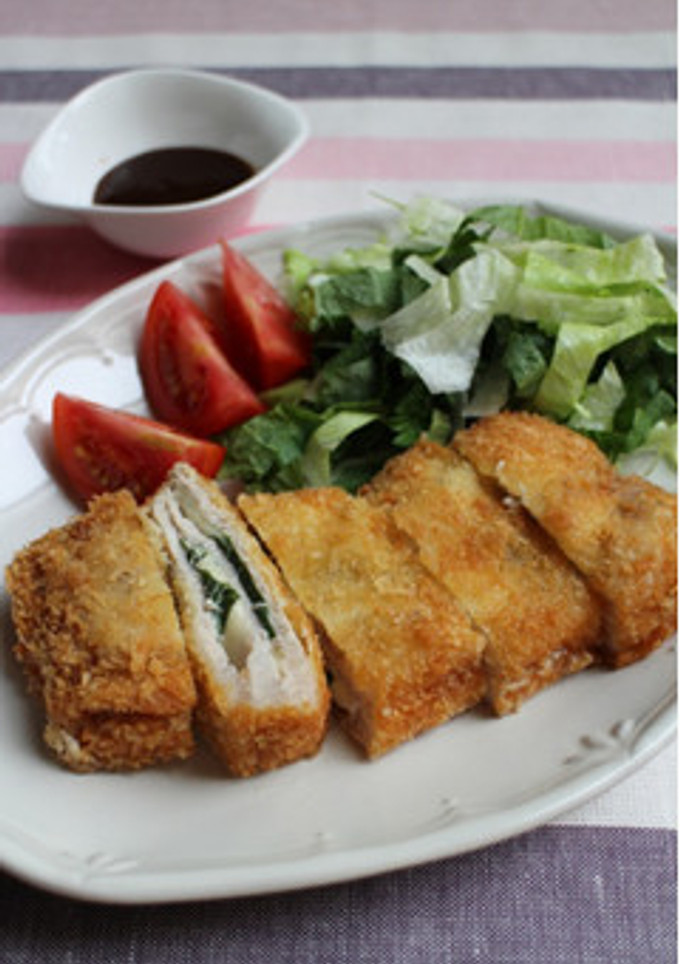 大葉とチーズのミルフィーユとんかつ-レシピのメイン写真