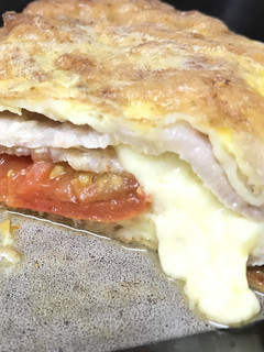 豚肉のトマトチーズミルフィーユピカタ-レシピのメイン写真