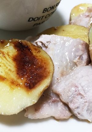 簡単メイン★ポテトと豚バラの重ね蒸し焼き-レシピのメイン写真
