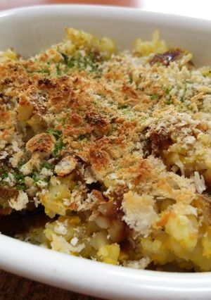 ランチ☆卵炒飯deお好み焼ライスコロッケ-レシピのメイン写真