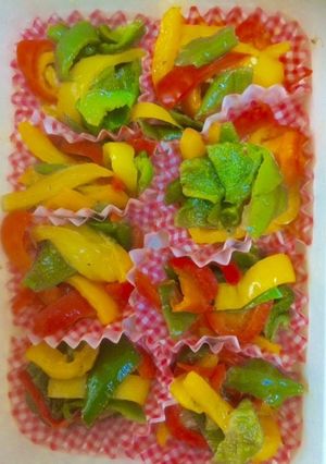 お弁当の彩に♥✿パプリカのシンプル炒め✿-レシピのメイン写真