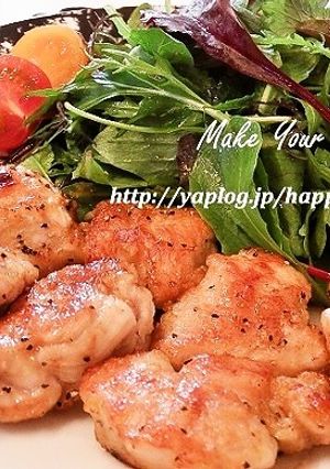 鶏むね肉☆ポン酢焼き-レシピのメイン写真