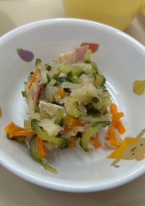 切干大根の酢の物-レシピのメイン写真